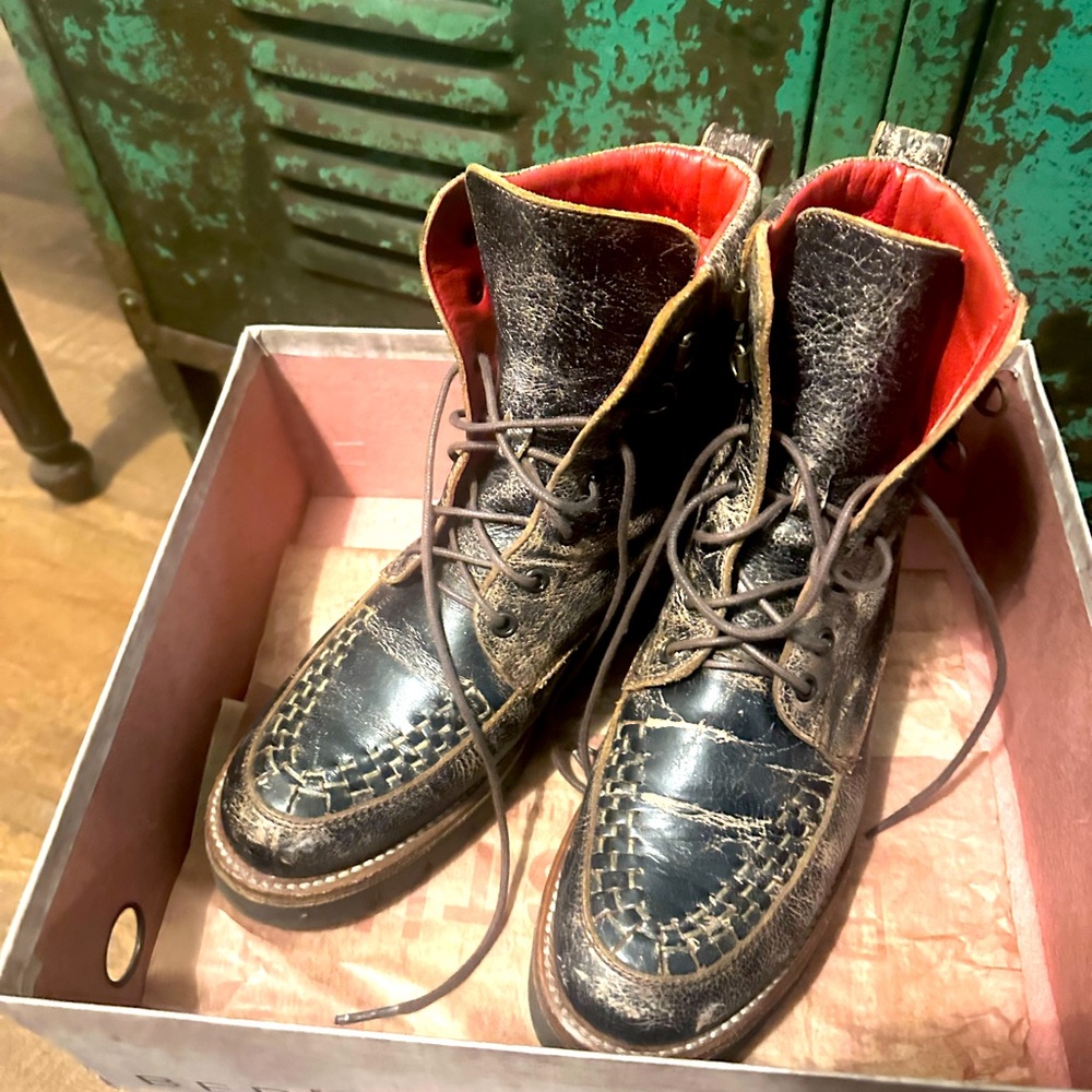Bed Stu Elisha boot.  Size 7.5. Color  black lux.